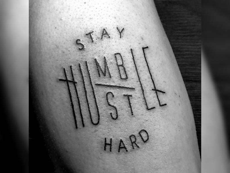 Stay humble Hustle hard Life Code# @el_popsy_tattoos #tattoo #tattoos  #tattooideas #tattoodesign #tattooartist #tattoostyle #tattooinsp... |  Instagram